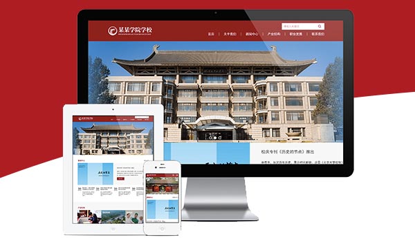 学校院校关键词优化网站建设