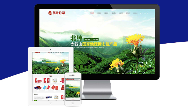 茶叶茶园关键词优化网站建设